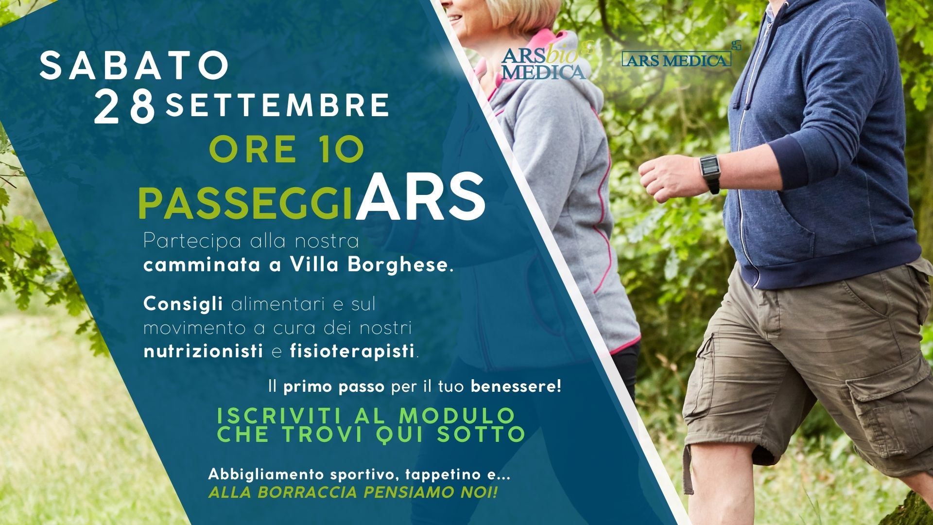 eventi villa borghese